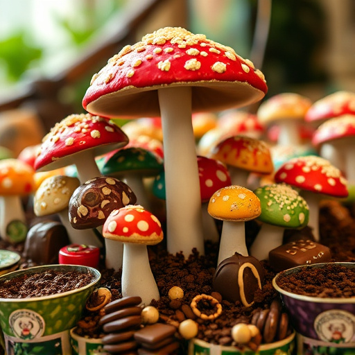 Psilocybin Magic Mushroom Chocolates Display