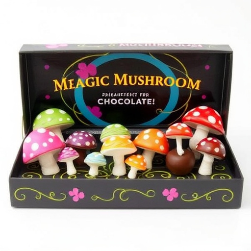 Psilocybin Magic Mushroom Chocolates Display