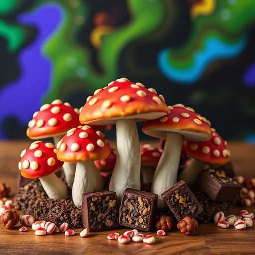 Psilocybin Magic Mushroom Chocolates Display
