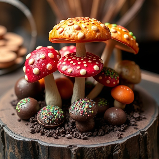 Psilocybin Magic Mushroom Chocolates Display