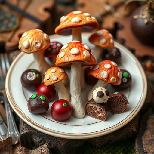 Psilocybin Magic Mushroom Chocolates Display