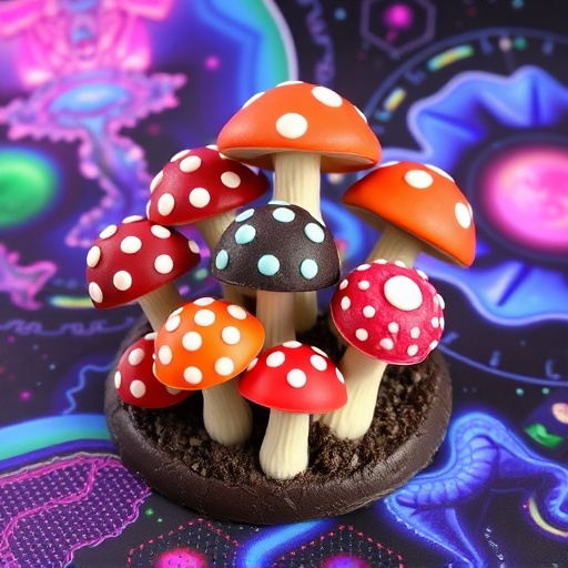 Psilocybin Magic Mushroom Chocolates Display