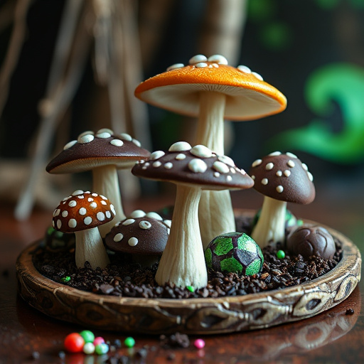 Psilocybin Magic Mushroom Chocolates Display