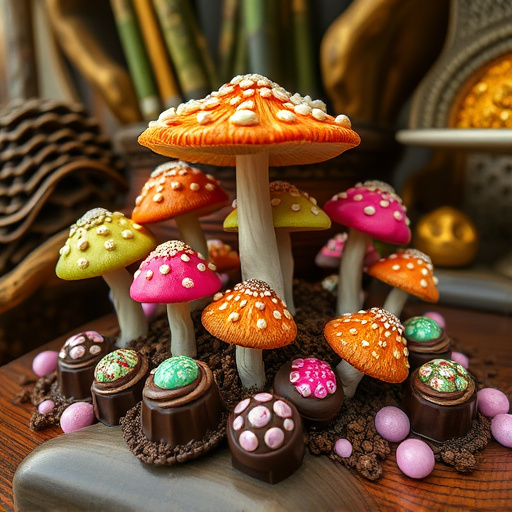 Psilocybin Magic Mushroom Chocolates Display