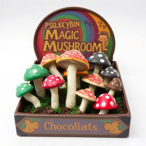 Psilocybin Magic Mushroom Chocolates Display