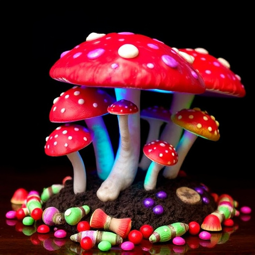 Psilocybin Magic Mushroom Chocolates Display