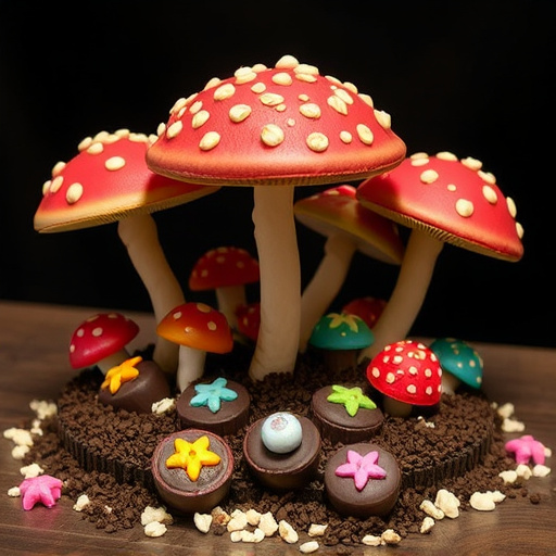 Psilocybin Magic Mushroom Chocolates Display