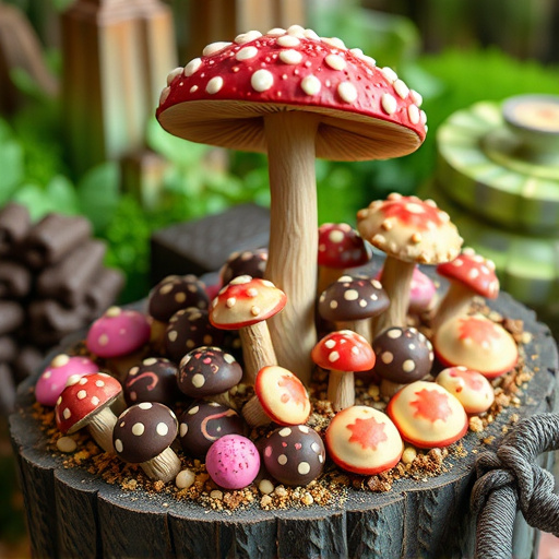 Psilocybin Magic Mushroom Chocolates Display