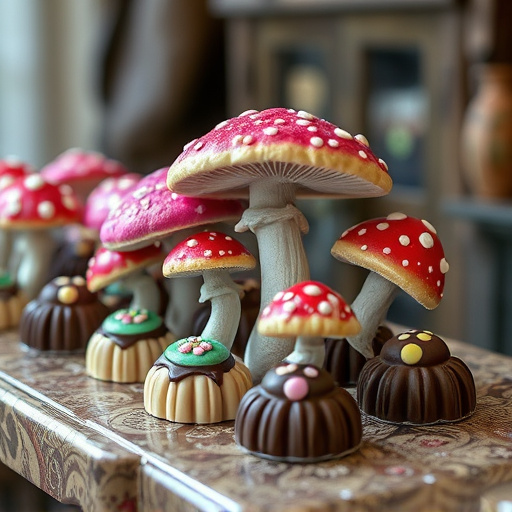 Psilocybin Magic Mushroom Chocolates Display