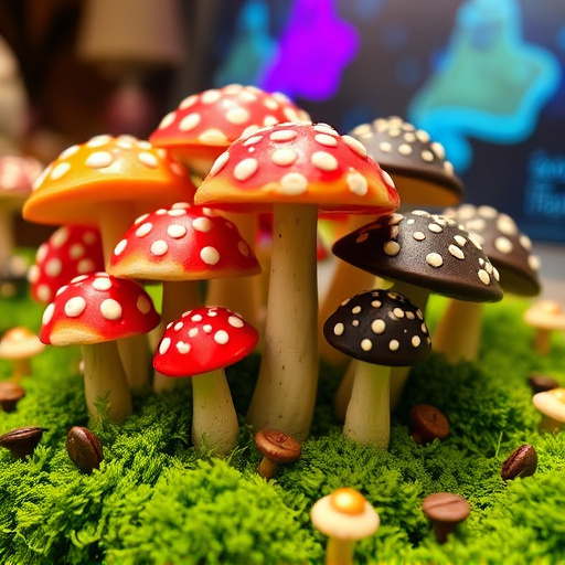 Psilocybin Magic Mushroom Chocolates Display