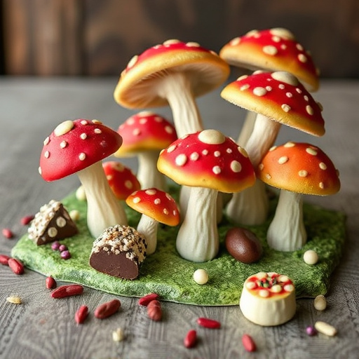 Psilocybin Magic Mushroom Chocolates Display
