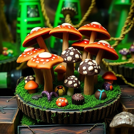 Psilocybin Magic Mushroom Chocolates Display