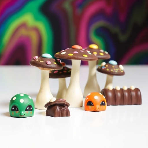 Psilocybin Magic Mushroom Chocolates Display