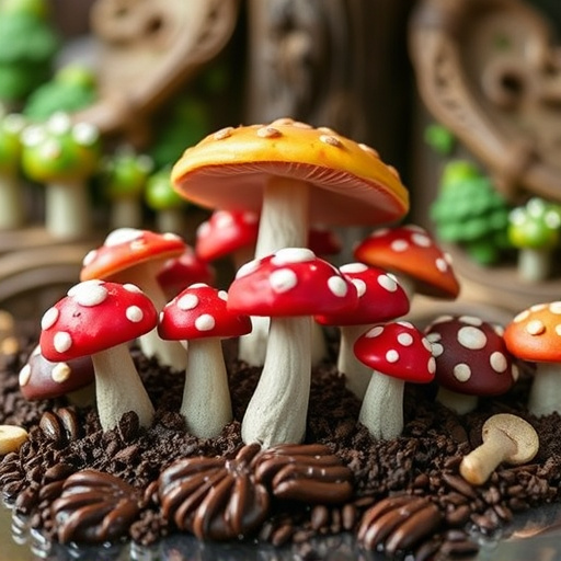 Psilocybin Magic Mushroom Chocolates Display