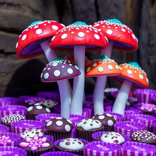 Psilocybin Magic Mushroom Chocolates Display