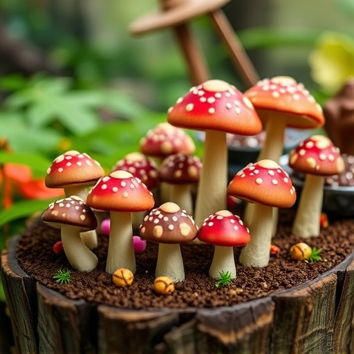 Psilocybin Magic Mushroom Chocolates Display