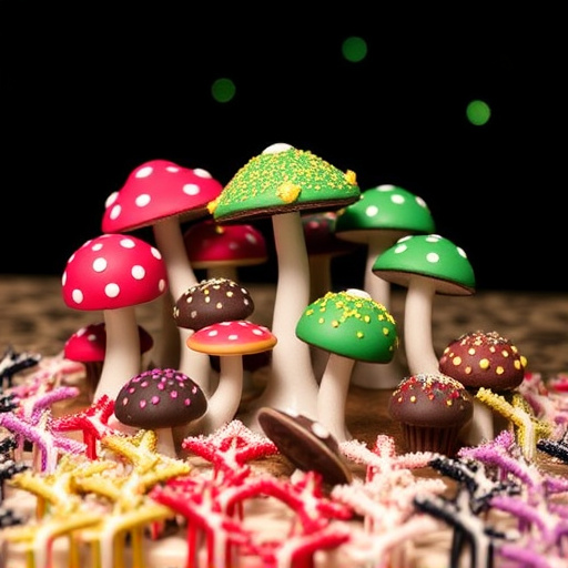 Psilocybin Magic Mushroom Chocolates Display