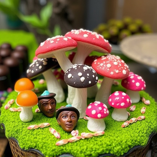 Psilocybin Magic Mushroom Chocolates Display