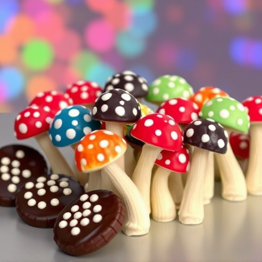 Psilocybin Magic Mushroom Chocolates Display