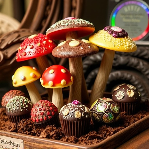 Psilocybin Magic Mushroom Chocolates Display