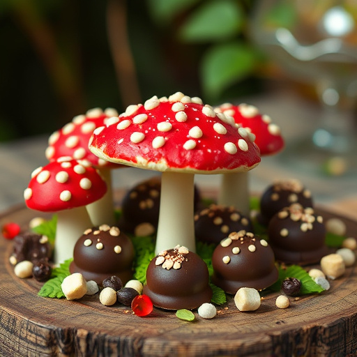 Psilocybin Magic Mushroom Chocolates Display