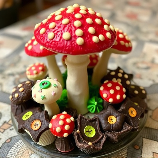 Psilocybin Magic Mushroom Chocolates Display