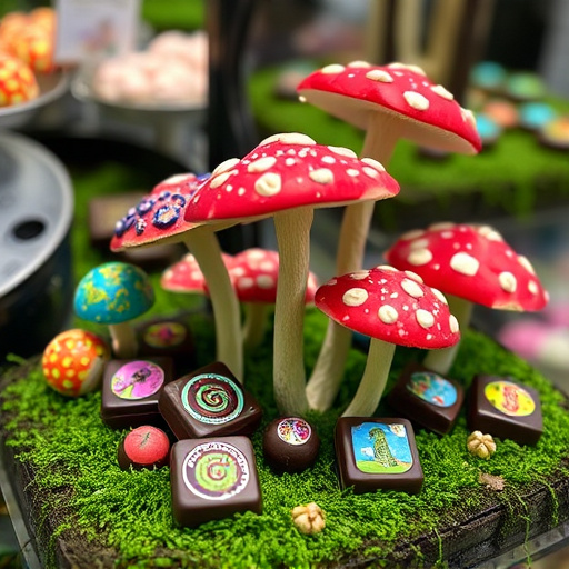 Psilocybin Magic Mushroom Chocolates Display