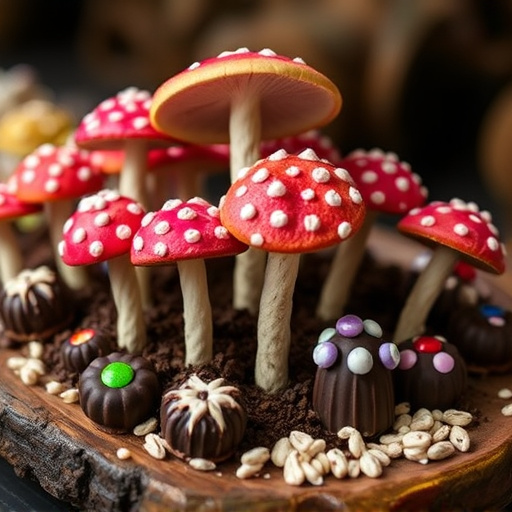 Psilocybin Magic Mushroom Chocolates Display