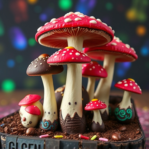 Psilocybin Magic Mushroom Chocolates Display