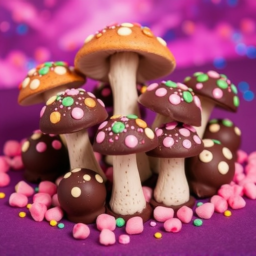 Psilocybin Magic Mushroom Chocolates Display