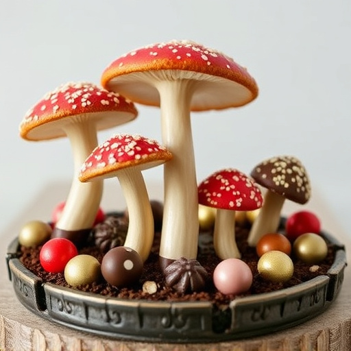 Psilocybin Magic Mushroom Chocolates Display