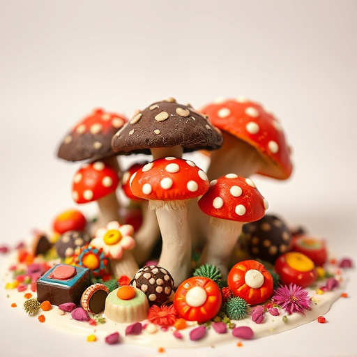 Psilocybin Magic Mushroom Chocolates Display