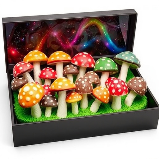 Psilocybin Magic Mushroom Chocolates Display