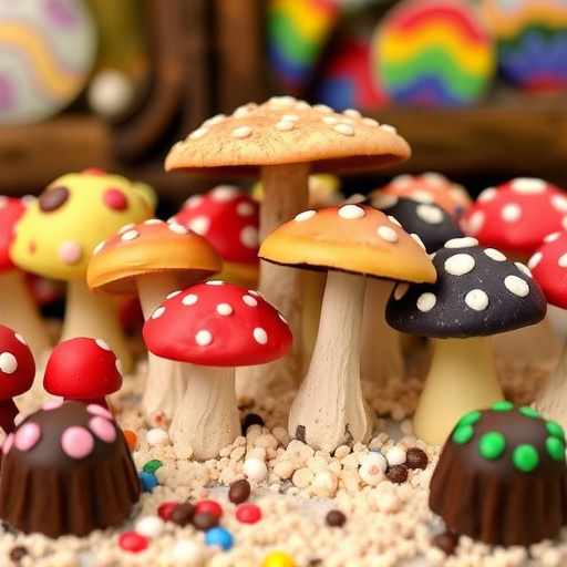 Psilocybin Magic Mushroom Chocolates Display