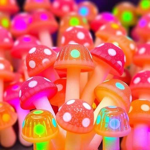Psilocybin Magic Mushroom Gummies Display