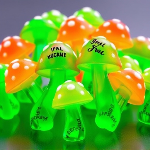 Psilocybin Magic Mushroom Gummies Display