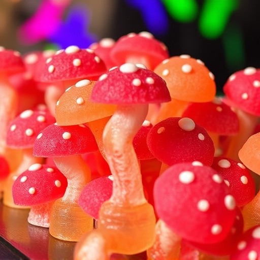 Psilocybin Magic Mushroom Gummies Display