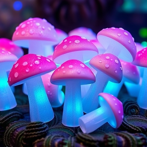 Psilocybin Magic Mushroom Gummies Display