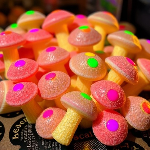 Psilocybin Magic Mushroom Gummies Display