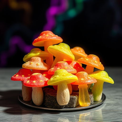 Psilocybin Magic Mushroom Gummies Display