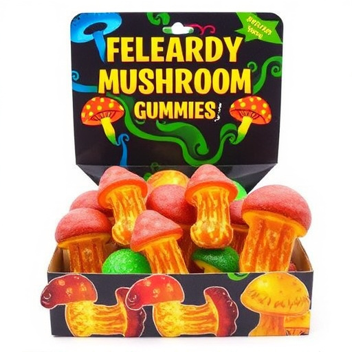 Psilocybin Magic Mushroom Gummies Display