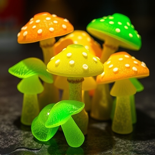 Psilocybin Magic Mushroom Gummies Display
