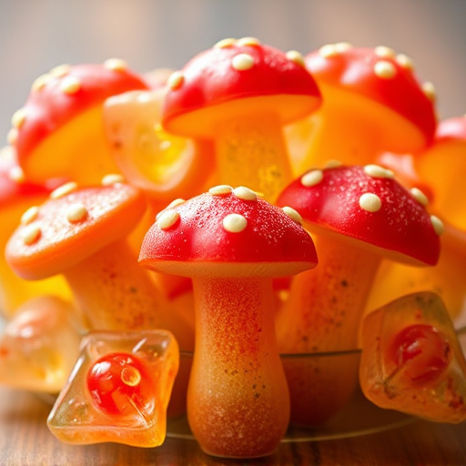 Psilocybin Magic Mushroom Gummies Display