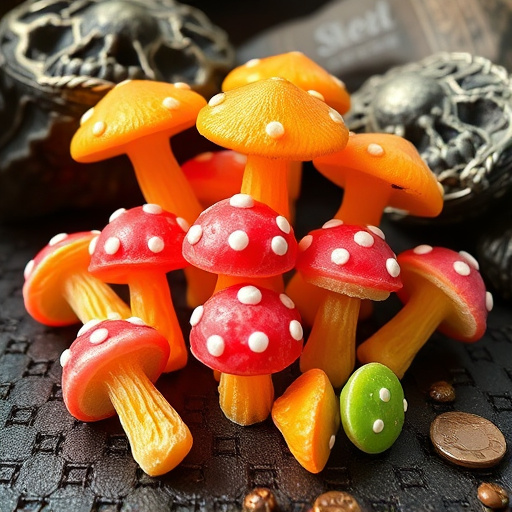 Psilocybin Magic Mushroom Gummies Display