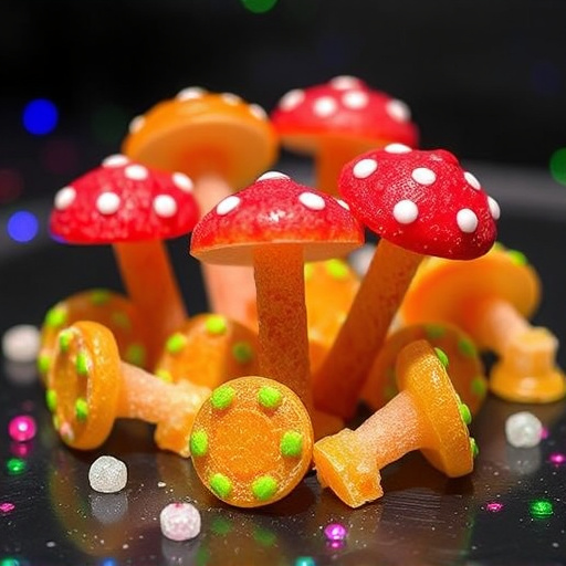 Psilocybin Magic Mushroom Gummies Display