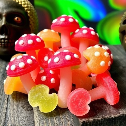 Psilocybin Magic Mushroom Gummies Display