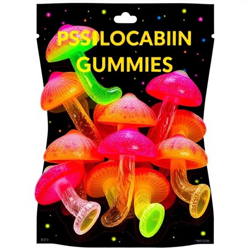 Psilocybin Magic Mushroom Gummies Display