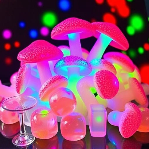 Psilocybin Magic Mushroom Gummies Display