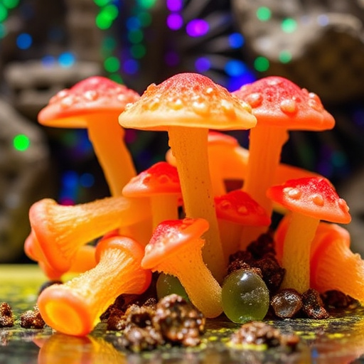 Psilocybin Magic Mushroom Gummies Display