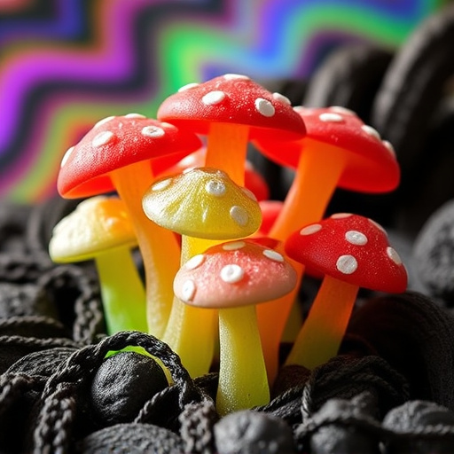 Psilocybin Magic Mushroom Gummies Display